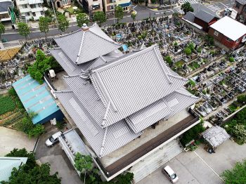 燈明寺 (屋根瓦葺替)